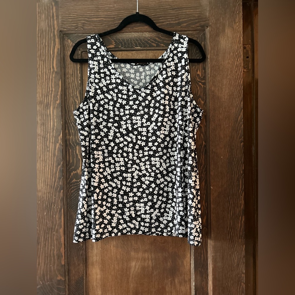 Kim & Co. V-neck Sleeveless Top